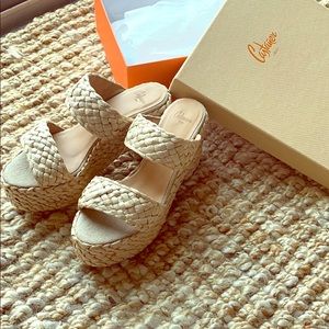 Castañer platform wedges